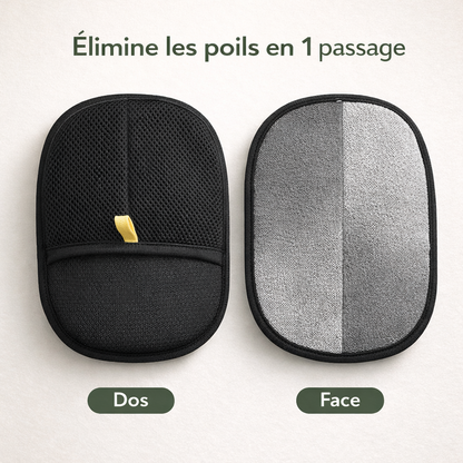 Gant Anti-Poils Chien Chat – Enlève les Poils Canapé Vêtements Tapis