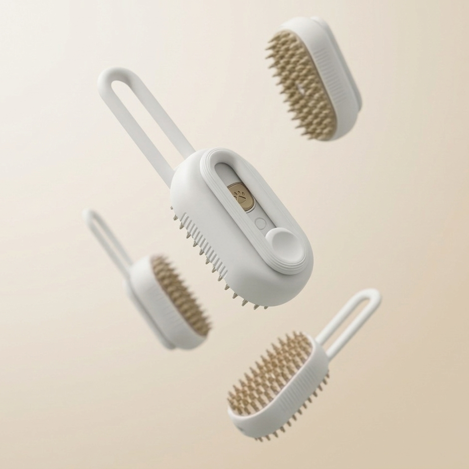 Brosse Vapeur Chien Chat – Pelage Brillant Sans Nœuds